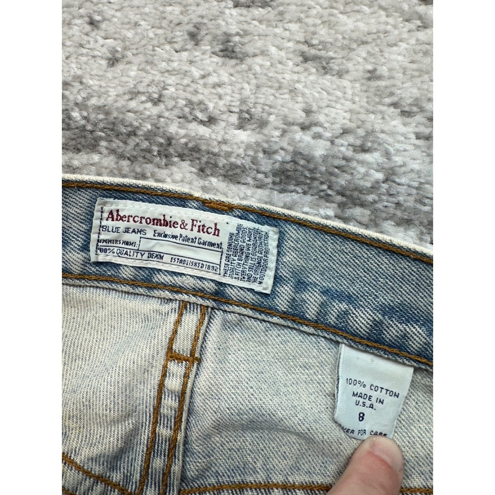 Abercrombie & Fitch Light Blue Flare Jeans - Picture 8 of 13
